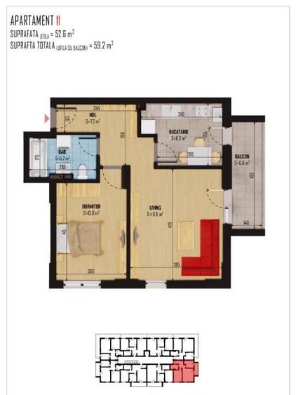 Casa ta e aici! 2 camere - 71000 Euro - 5