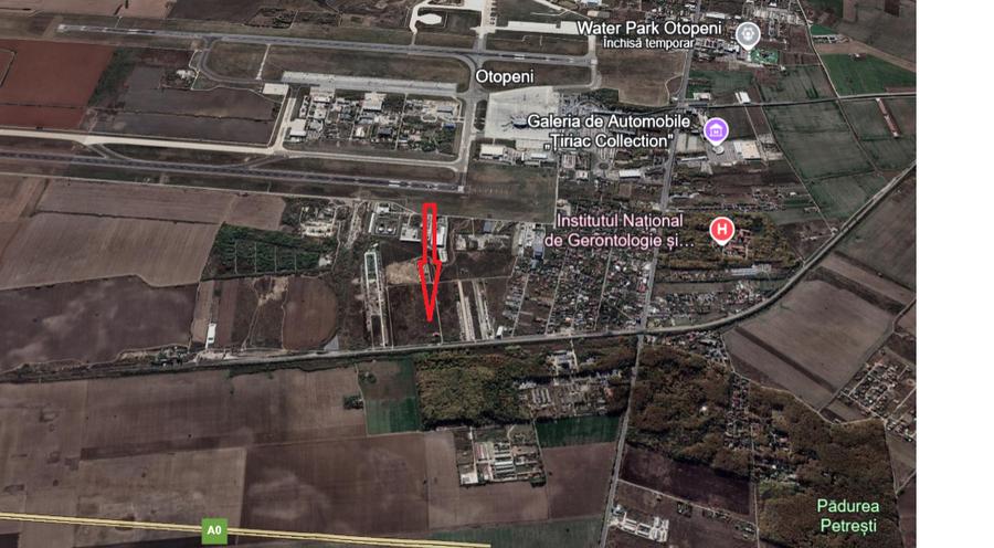 Otopeni-Ferme, teren intravilan 3.415mp, 46.65ml deschidere - 1