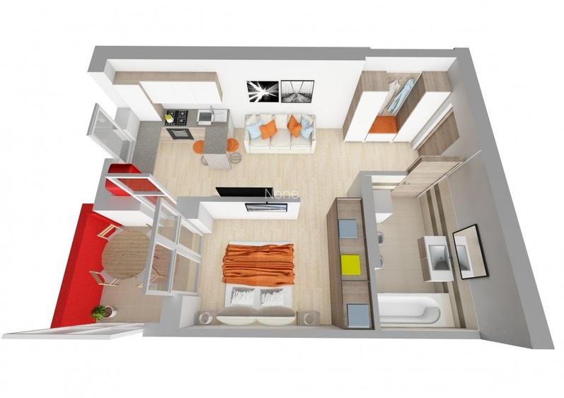 Apartament cu 1 camere în Decebal Apartament cu 1 camere în Decebal