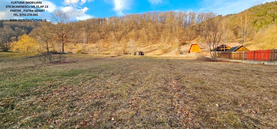Teren ideal Casa de vacanta/Pastravarie, sat Cuejdiu,com.Garcina - 2