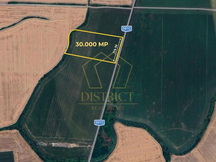 COM 0% Teren extravilan industrial la drumul judetean | Sacalaz - 2