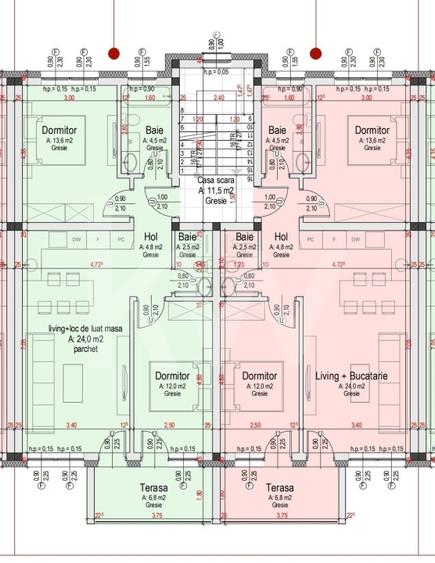 Apartament 3 camere, doua bai, terasa mare-Natura la tine acasa! Cristian-SiBiU - 3