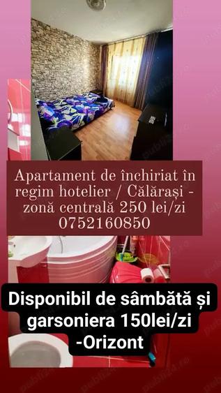 Garsoniera de inchiriat in regim hotelier Calara?i - 1