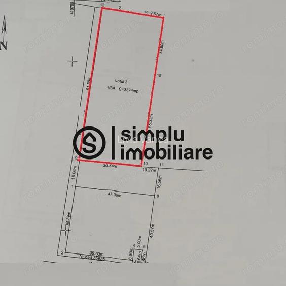 Teren intravilan, zona Metro!