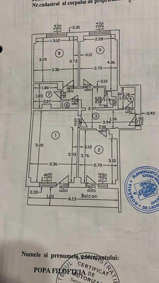 Vand apartament 3 camere, str Turda, Pitesti, cu garaj - 13