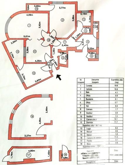 Cismigiu - Berthelot, 5 camere pe 2 nivele, pretabil investitie /birou - 2