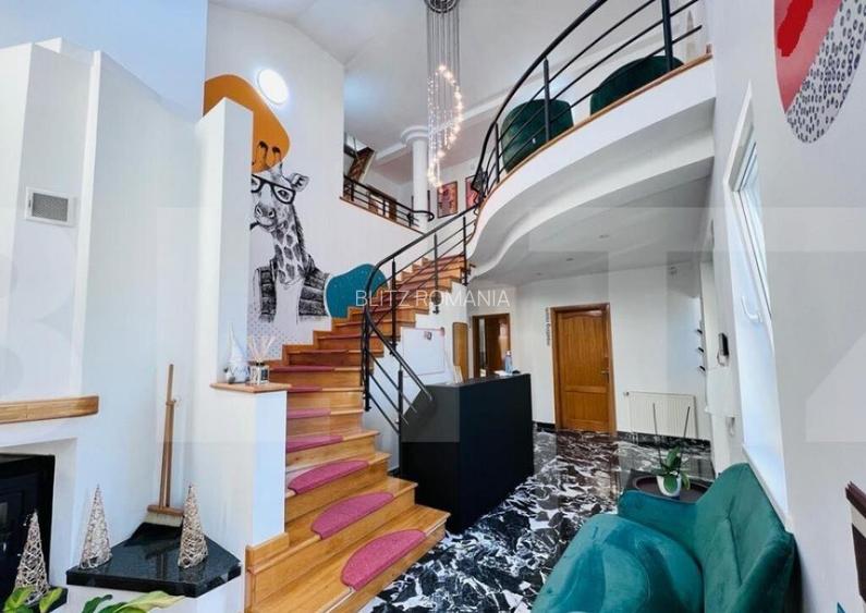 Vila amenajata, 250 mp, curte de 450 mp, zona Gradinii Botan