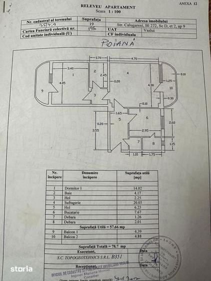Apartament 2 camere zona traian vaslui - 1
