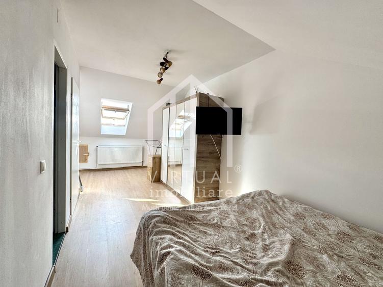 Mansarda cu 3 camere, 67mp utili+ 2 balcoane, intabulata, Terezian - 14