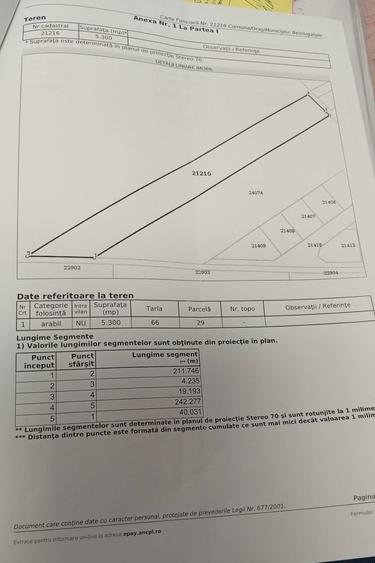 Teren intravilan Belciugatele - 1