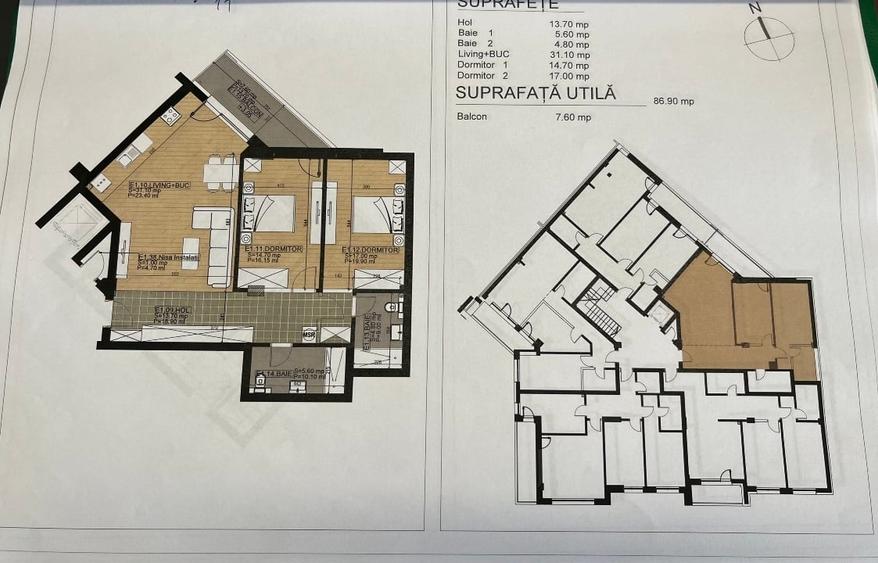 SAVAR RESIDENCE,Bloc Nou Splaiul Unirii,Ap. 3 Camere la Dezvoltator ! - 5