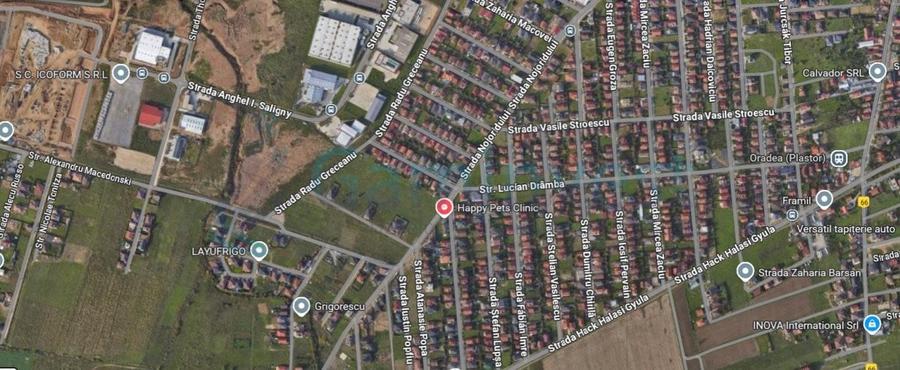 Teren intravilan de inchiriat, zona cu vizibilitate, Grigorescu, Oradea - 1