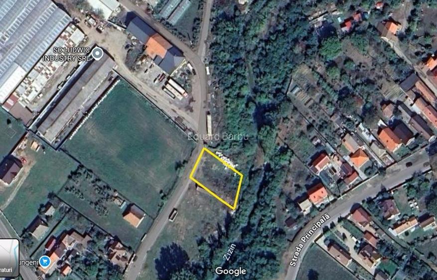 Teren de vânzare - 1.000 mp - Tărlungeni, zonă în dezvoltare