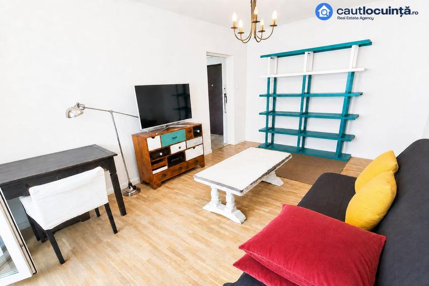 Apartament cu 2 camere decomandat, mobilat în Banu Manta