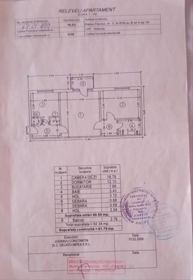 apartament de vanzare 2 camere slobozia, accept si schimb cu un apartament/garsoniera din constanta - 4