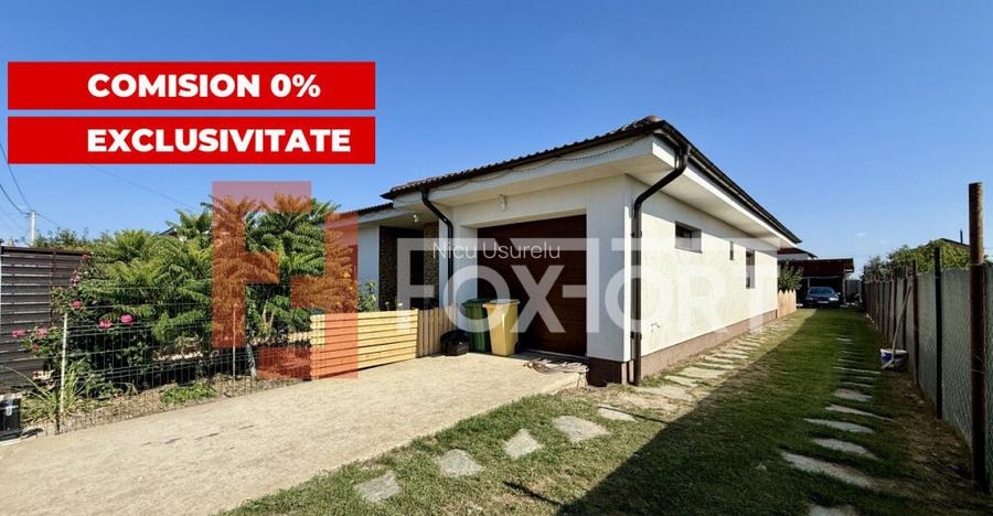 COMISION 0% Casa individuala cu 4 camere, garaj si teren de COMISION 0% Casa individuala cu 4 camere, garaj si teren de