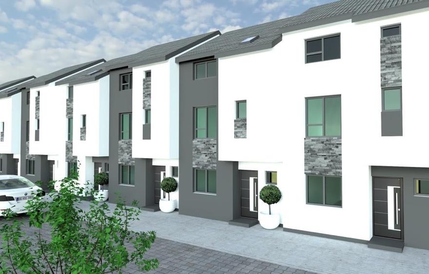 Oportunitate dezvoltare – teren 1.250 mp cu fundații existente pentru 7 case - 1