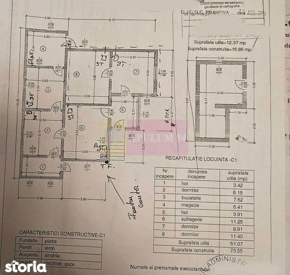 Casa demolabila cu teren de vanzare in Breaza - 4