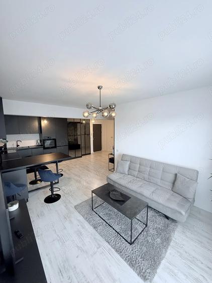 Privat vand ap 57,40 mp + 9 mp balcon complet finisat si mobilat!complex Baciu Hills - 2