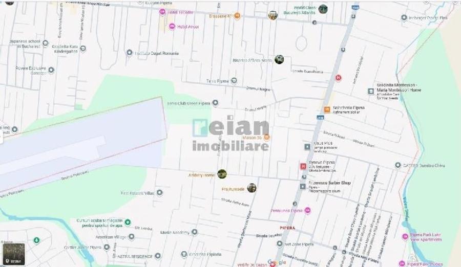 Pipera - Central, Teren 370 Mp, D-16 Ml, Gaz, Canalizare, Curent, Apa - 1