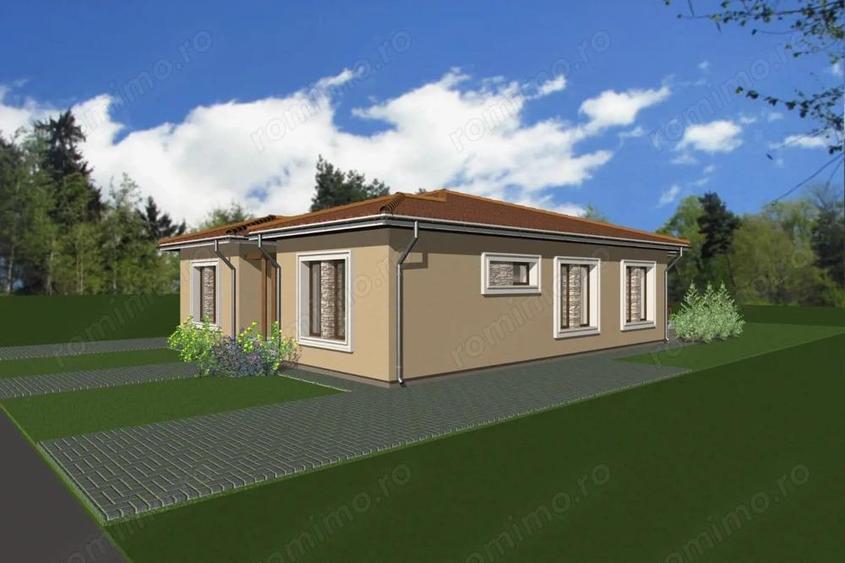 Duplex pe parter, 3 camere, 87 mp utili, teren 300 mp Urseni - 3