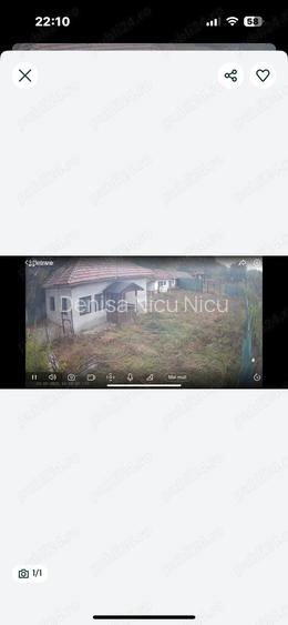 Casa cu teren 1000 m la 100 m de lacul Geormane, in centrul satului Prunet (Dolj)