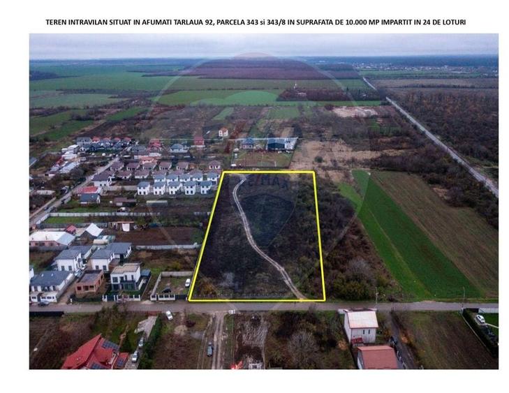 Vanzare teren intravilan 10.000mp Afumati - Strada Teiului - 12