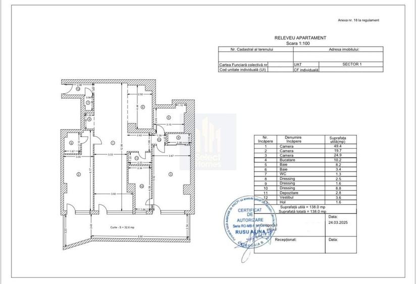 Apartament 3 camere si curte proprie de vanzare in zona *Herastrau* - 34