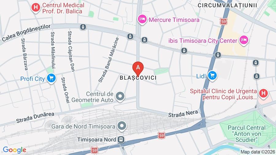 Garsonieră decomandată în Blașcovici