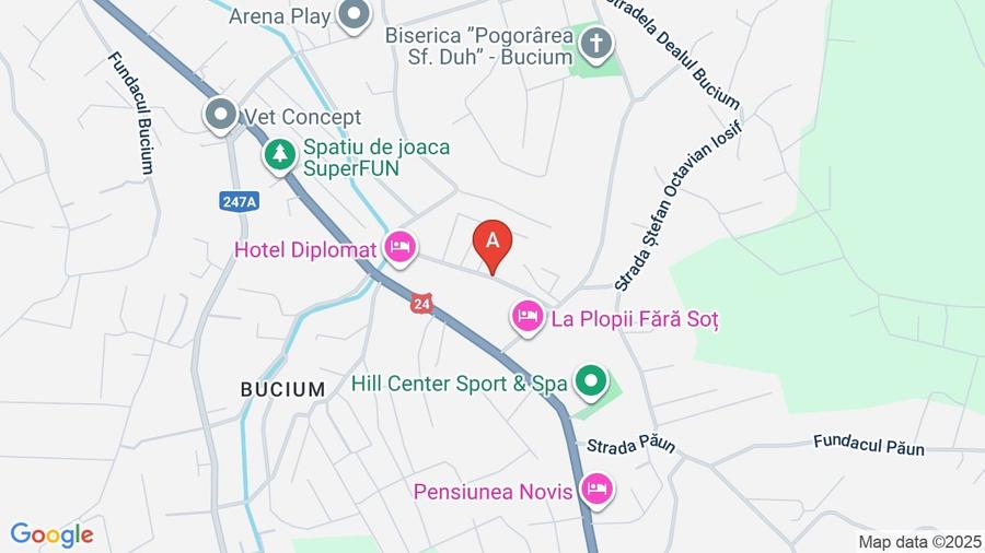 Casă individuală cu 5 camere cu Teren 825 Mp în Bucium