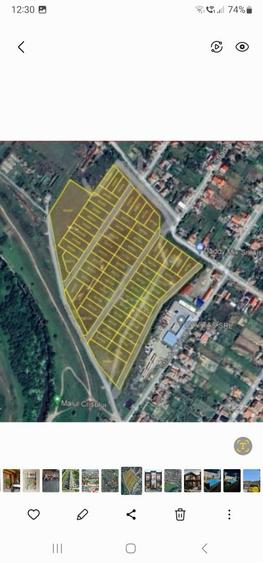 Teren de 800 mp, în Exterior Vest