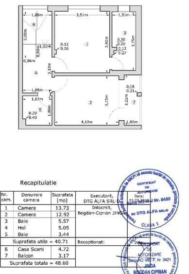 Casă cu 4 camere cu Canalizare în Central