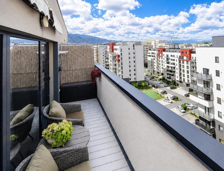 Brasov Duplex modern cu 3 camere terasa parcare si boxa Coresi - 12