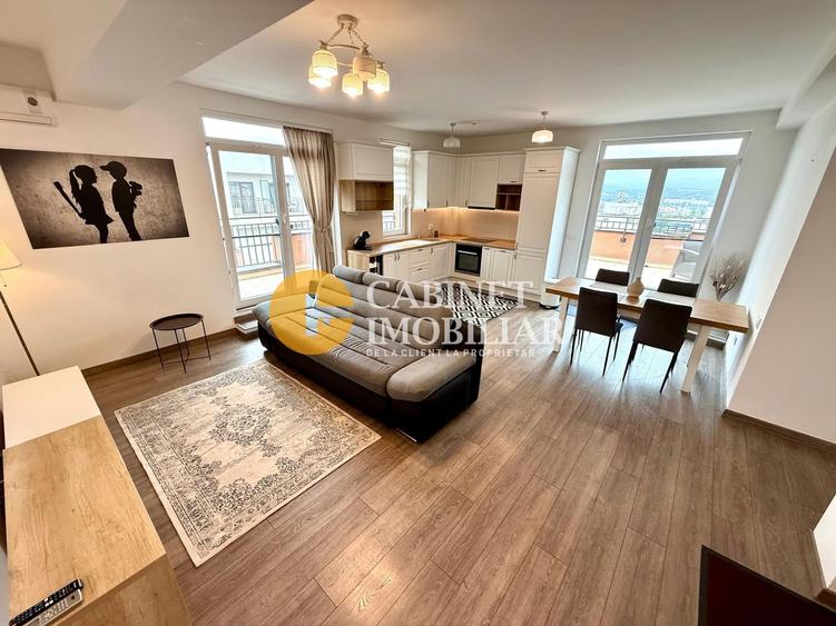 PENTHOUSE Complex Newton, 3 camere, Smart system, mobilat + parcare subterana - 2