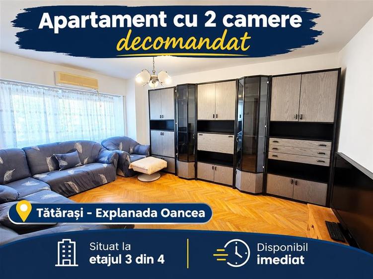 Apartament cu 2 camere decomandat în Tătărași