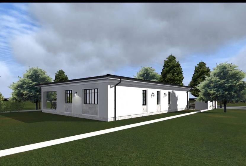 Locuinta individuala cu garaj- in stil mediteranean - 14