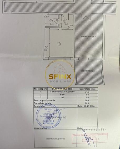 Garsoniera | Open space | Timisoara | Bloc 2021 - 5