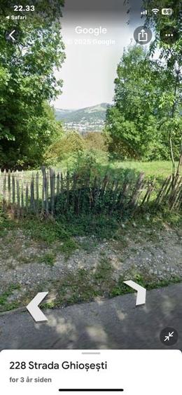 Teren vedere panoramica la munte in Comarnic/Ghiosesti - 2