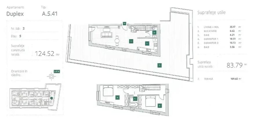 Duplex | 3 camere | Pache Protopopescu | Terasa 110 mp - 9