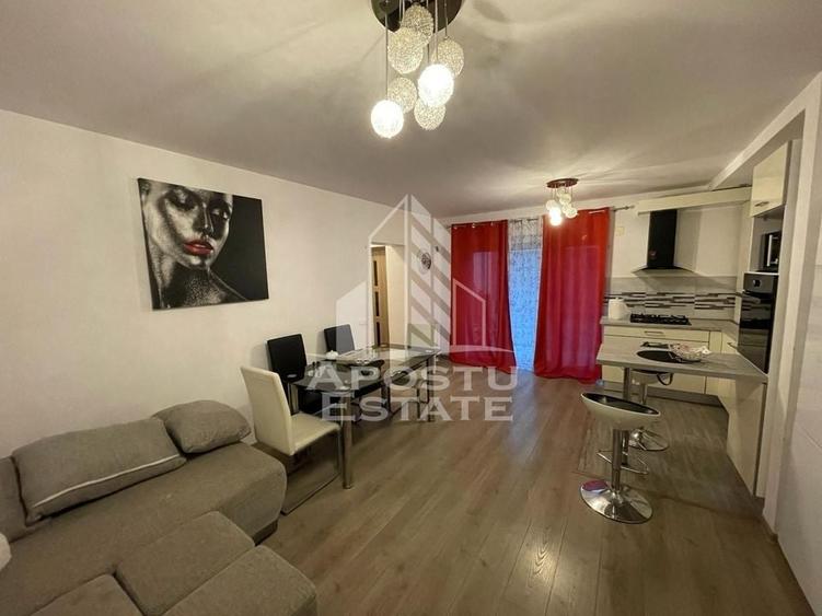 Apartament cu 3 camere,terasa,parter,Dumbravita Cora - 2