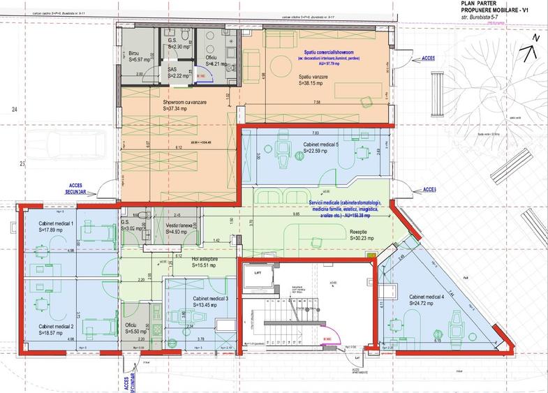 Spațiu comercial de 162 mp în fază de proiect - Aproape de centru - 4