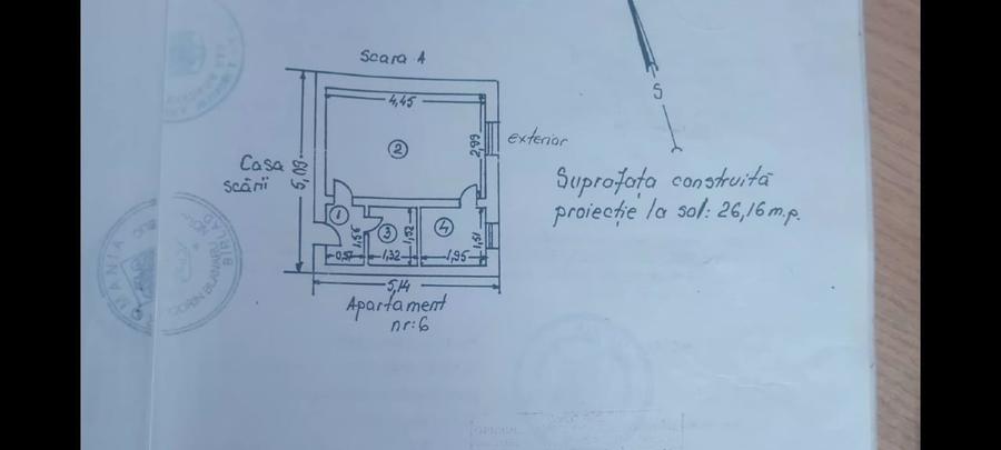 Garsonieră zona centrală Bârlad - 1
