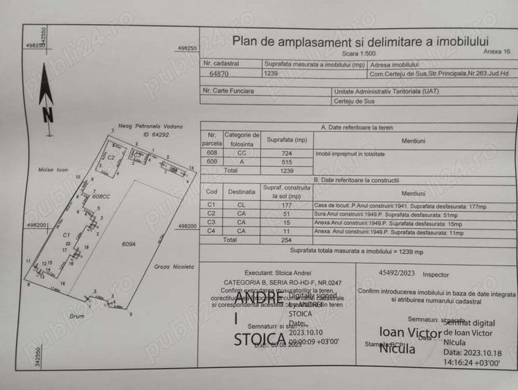 Vand casa, Certeju de sus - 2