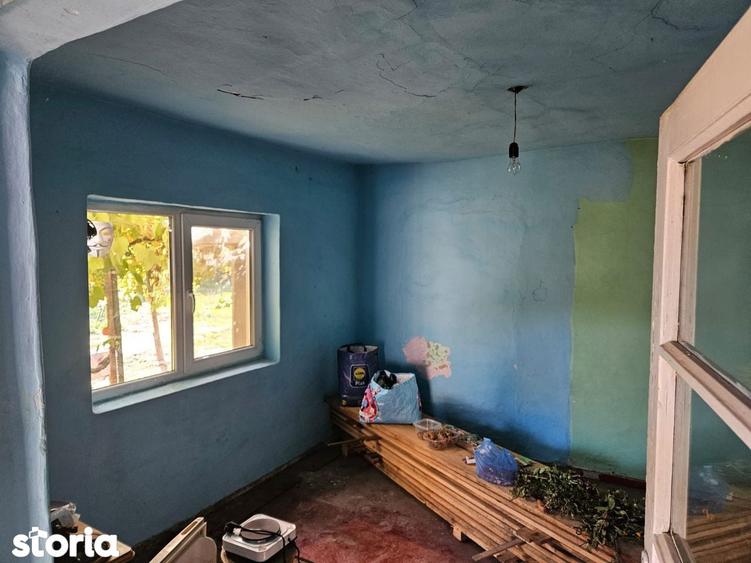 Teren Si Casa de Vanzare In Topraisar 800 mp deschidere 26 m - 2
