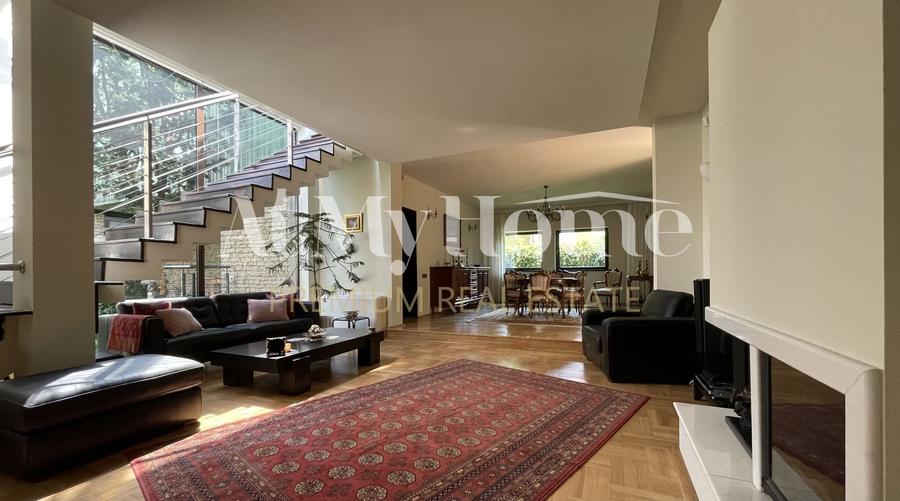 Vila SUPERBA, DESIGN UNIC, Proiect de Arhitectura Premiat, 1800mp teren, Garaj - 4