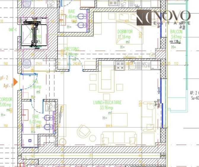 2 Camere | Piata Alba Iulia | Piscina & Spa | Sala | P Subterana - 8