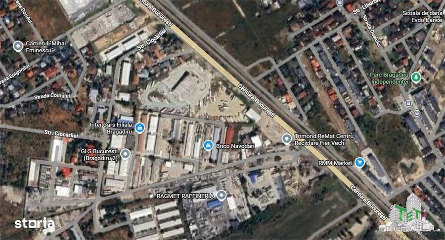 Teren intravilan 7500 mp cu iesire la centura capitalei in localitatea - 2