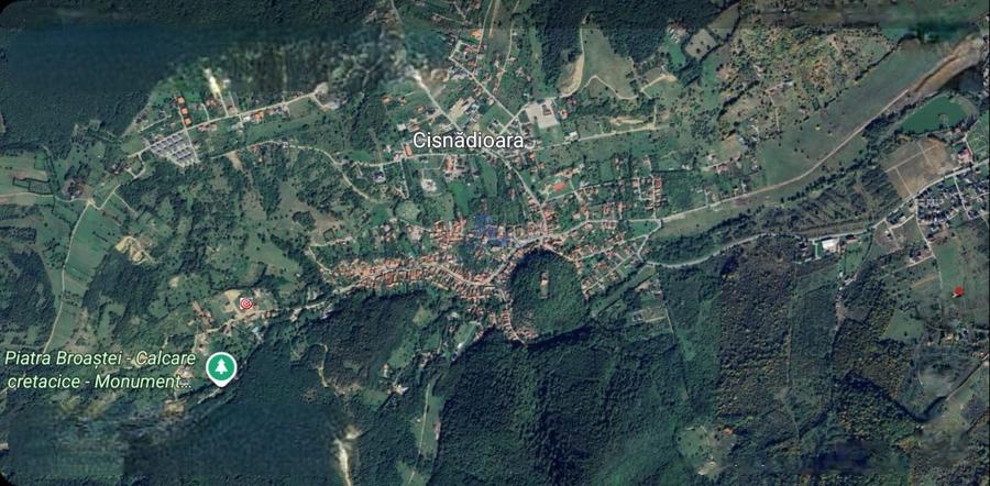 Teren Construcții intravilan de 706 mp, în Cisnădioara