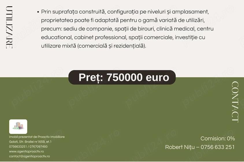 Spațiu comercial, de 561 mp, în Țiglina 1