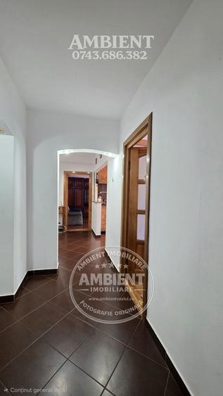 Apartament cu 3 camere decomandat, mobilat în Central